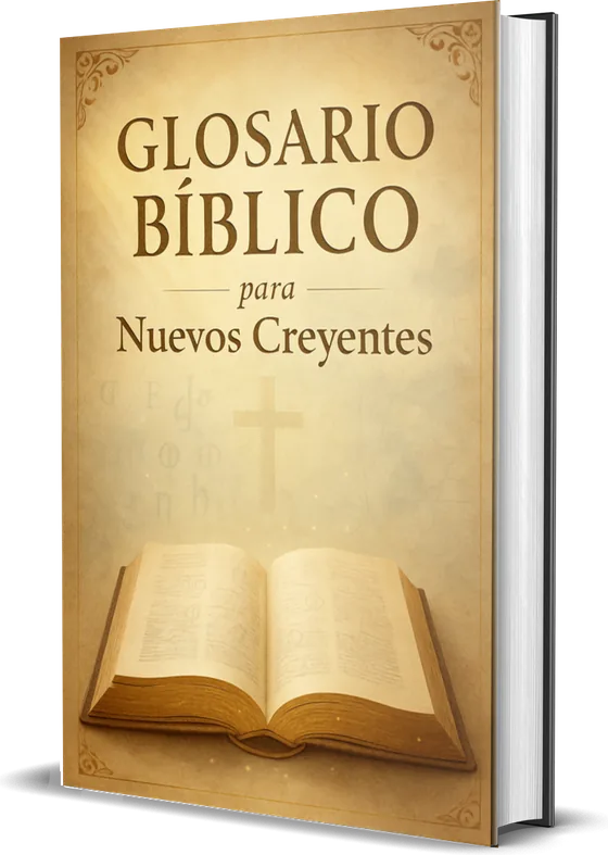 Portada del e-book Glosario Bíblico para Nuevos Creyentes